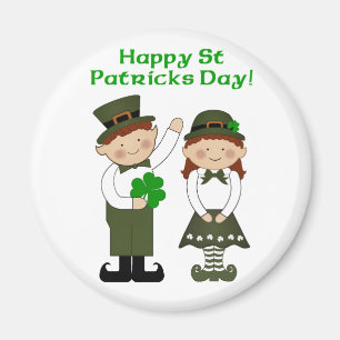 Imán del día de St Patrick feliz