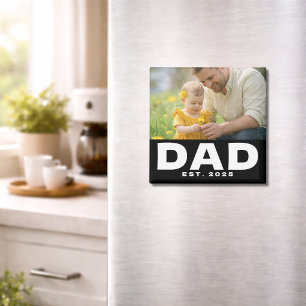 Imán del Día del Padre Establecido por Papá
