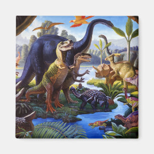 Imán del dinosaurio
