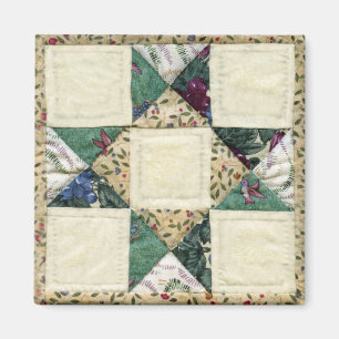 Imán del diseño del edredón