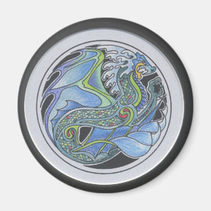 Imán del dragón de agua