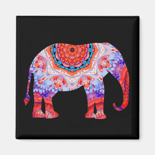 Imán del elefante del circo