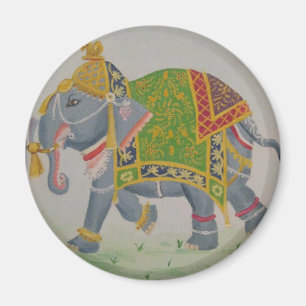 Imán del elefante indio