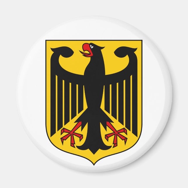 imán del Escudo de Armas de Alemania (Frente)