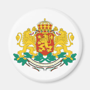 Imán del escudo de armas de Bulgaria