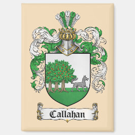 Imán del Escudo de Armas de Callahan