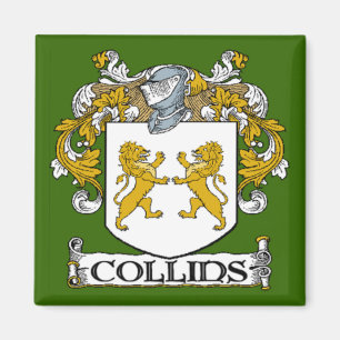 Imán del escudo de armas de Collins
