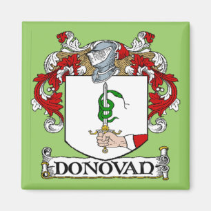 Imán del escudo de armas de Donovan