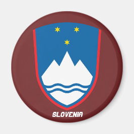 Imán del escudo de armas de Eslovenia
