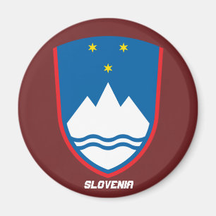 Imán del escudo de armas de Eslovenia