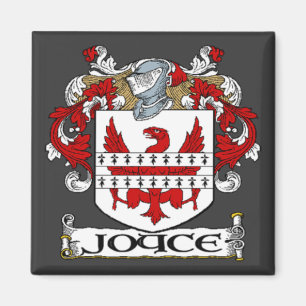 Imán del escudo de armas de Joyce