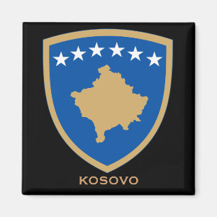 Imán del escudo de armas de Kosovo