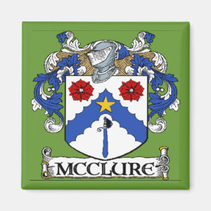 Imán del escudo de armas de McClure