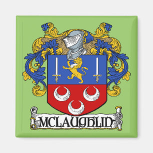 Imán del escudo de armas de McLaughlin
