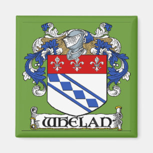Imán del escudo de armas de Whelan