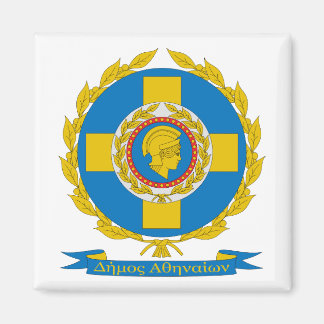 Imán del escudo de Atenas, Grecia