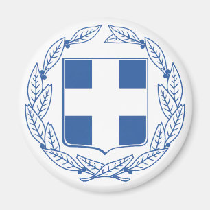Imán del escudo de Grecia