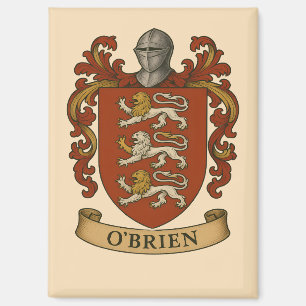 Imán del Escudo de la Familia O'Brien