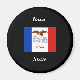 Imán del estado de Iowa
