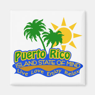 Imán del estado mental de Puerto Rico