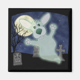 Imán del fantasma del cementerio del Corgi