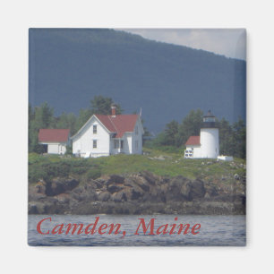 Imán del faro de Camden, Maine