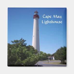Imán del faro de Cape May