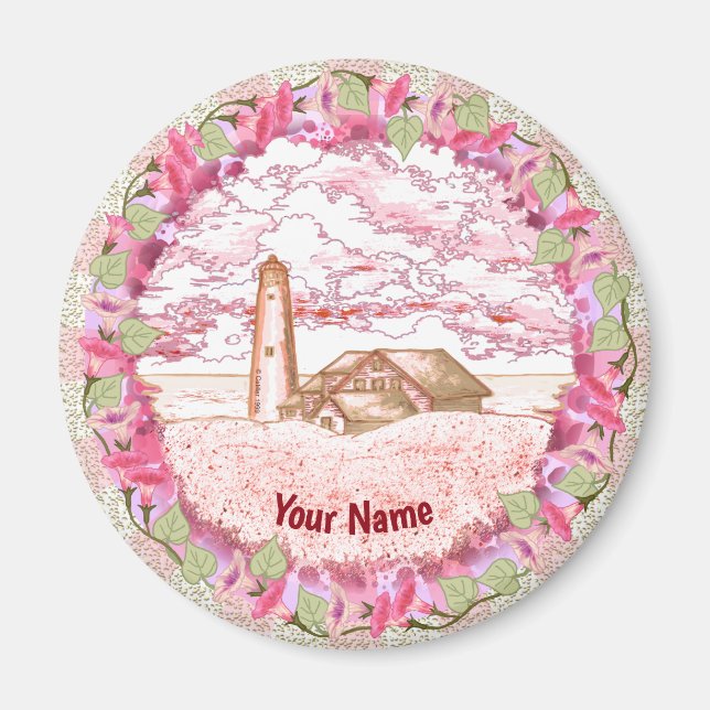 imán del faro de Dawn (Frente)