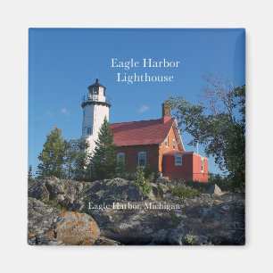 imán del faro de Eagle Harbour