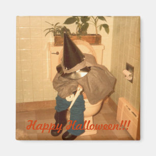 Imán del feliz Halloween