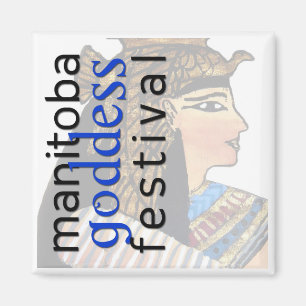 Imán del festival de la diosa de Manitoba