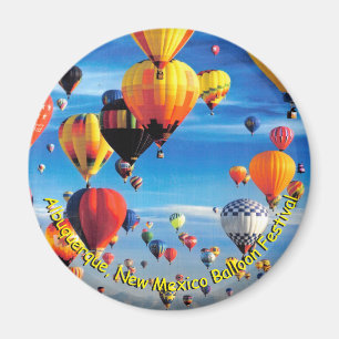 Imán del festival del globo de Albuquerque New