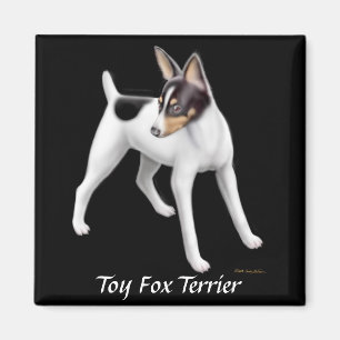 Imán del fox terrier del juguete