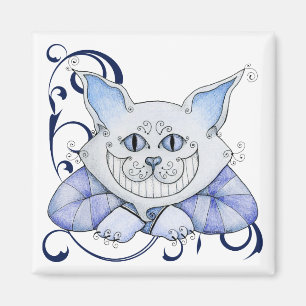 Imán del gato de Cheshire