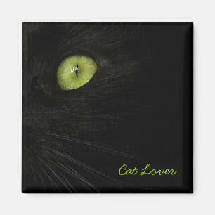 Imán del gato negro