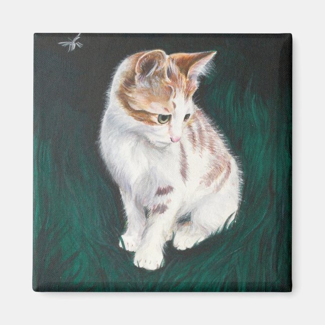 Imán del gato perdido (Frente)