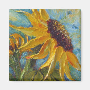 Imán del girasol