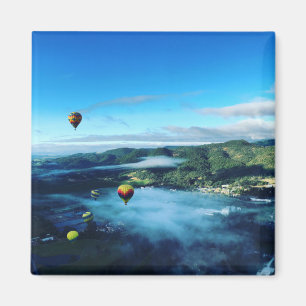 Imán del globo del aire caliente - Napa Valley
