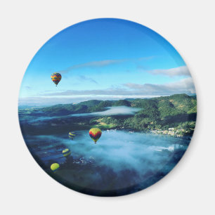 Imán del globo del aire caliente - Napa Valley
