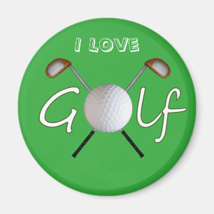 Imán del golf (Personalizable)