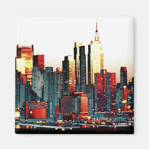 Imán del horizonte de NY