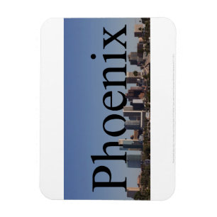 Imán del horizonte de Phoenix Arizona con Phoenix