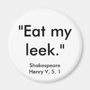 Imán del insulto de Shakespeare