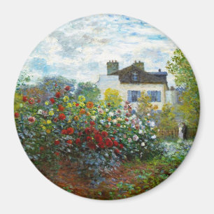 Imán del jardín de un artista