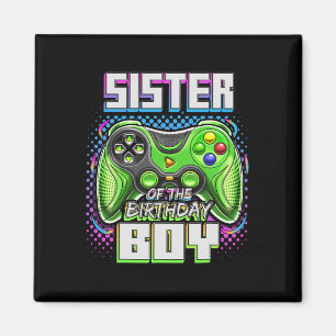 Imán Del Juego De Videojuegos Familiares De Cumpleaños 