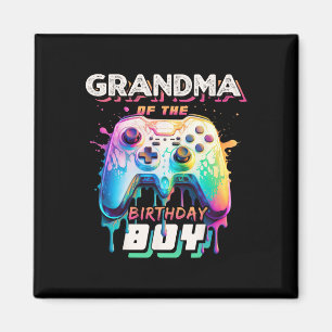 Imán Del Juego De Videojuegos Familiares De Cumpleaños