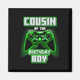 Imán Del Juego De Videojuegos Familiares De Cumpleaños 