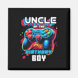 Imán Del Jugador De Videojuegos De Cumpleaños 3