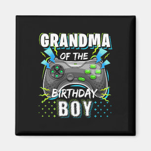 Imán Del Jugador De Videojuegos De Cumpleaños 4