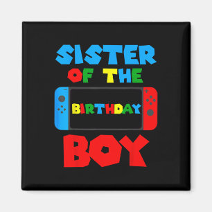 Imán Del Jugador De Videojuegos De Cumpleaños Cumpleaño